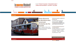 Desktop Screenshot of lenouveaumalakoff.com